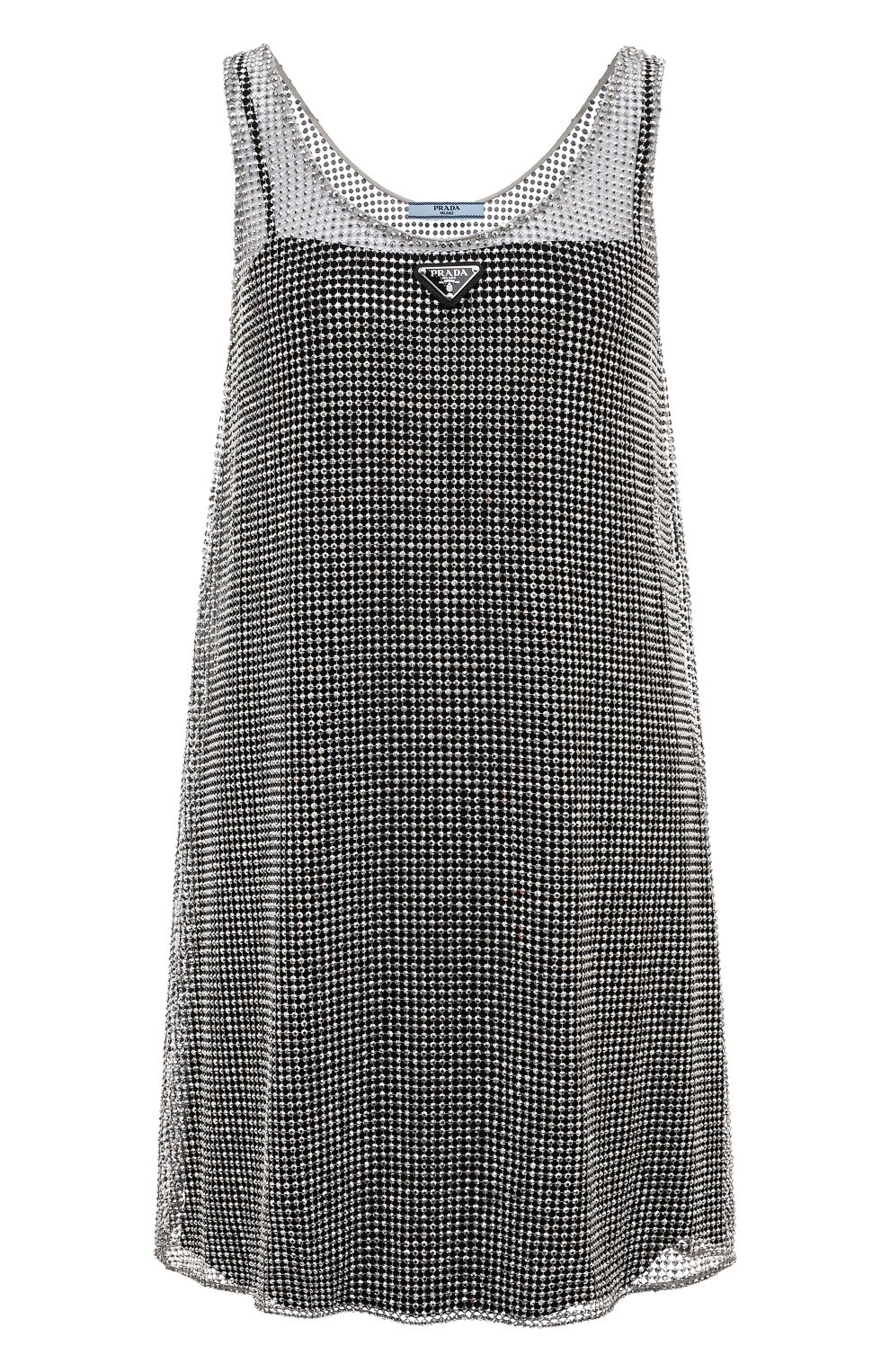 Платье с отделкой стразами PRADA, арт. P3F40R-1WPH-F0518-212, фото 1