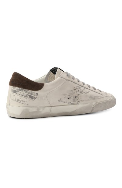 Кожаные кеды super star GOLDEN GOOSE DELUXE BRAND, арт. GMF00101.F006867, фото 5