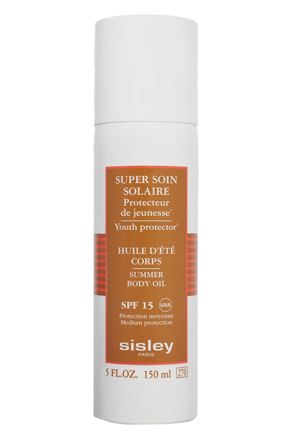 Солнцезащитное масло для тела super soin solaire spf15 (150ml) SISLEY, арт. 168804, фото 1