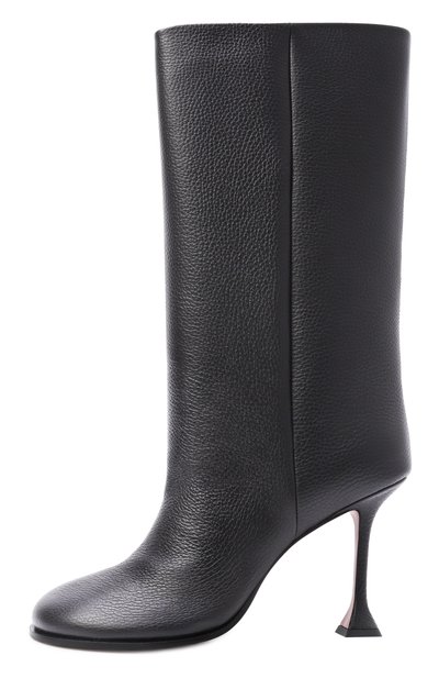 Кожаные сапоги liya 95 AMINA MUADDI, арт. LIYA B00T 95/GRAINY LEATHER, фото 4