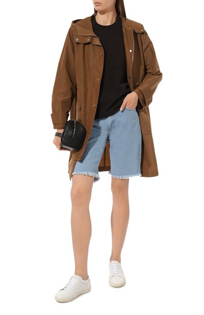 Кожаные кеды sl SAINT LAURENT, арт. 711246, фото 2