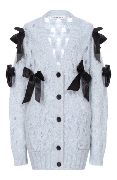 Женский шерстяной кардиган NINA RICCI, арт. 26AMCR009/ML0619