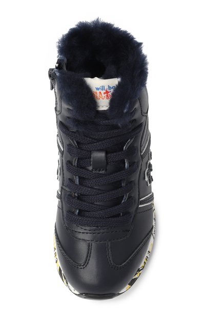 Кожаные кроссовки adam PREMIATA WILL BE темно-синего цвета по цене 27150 руб., арт. 19M88888/ADAM M/27-35, фото 4 Кожаные кроссовки adam PREMIATA WILL BE, арт. 19M88888/ADAM M/27-35, фото 4