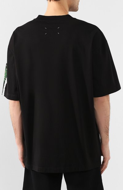 Хлопковая футболка MAISON MARGIELA, арт. S50GC0611/S22816, фото 4