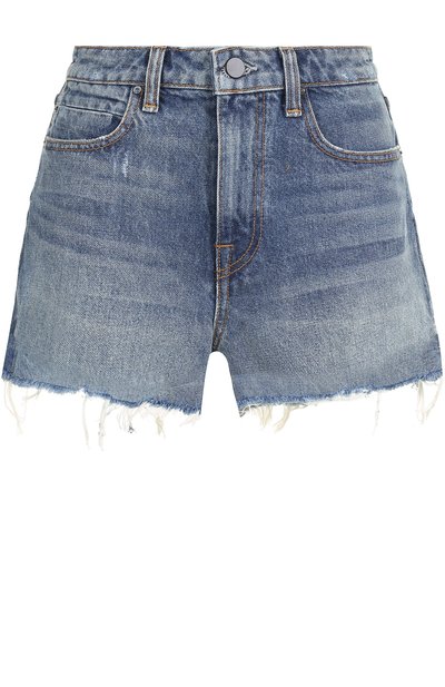 Женские джинсовые шорты с потертостями ALEXANDER WANG, арт. 4D994036AD