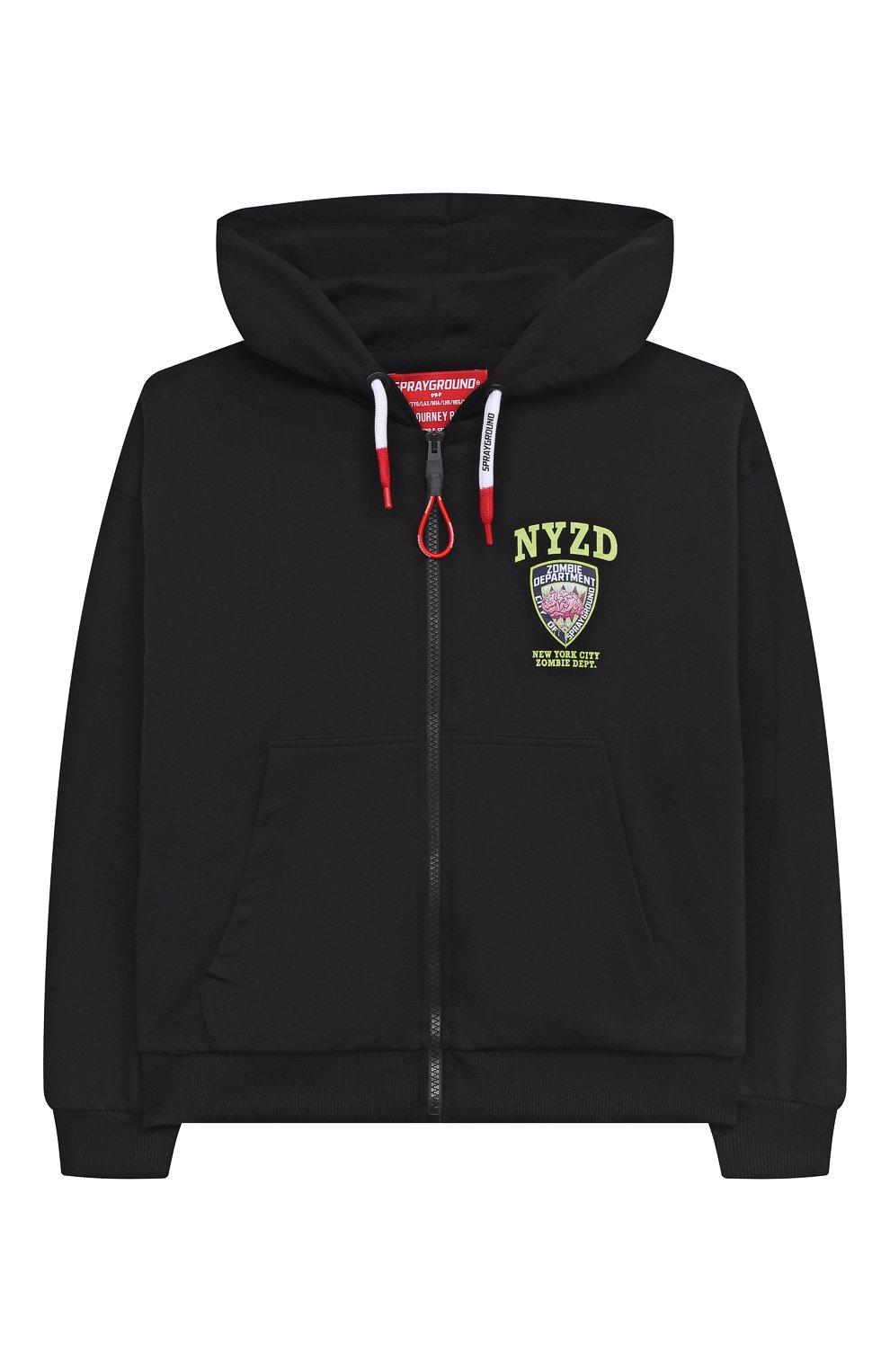 Хлопковая толстовка SPRAYGROUND, арт. SPY683BLK, фото 1