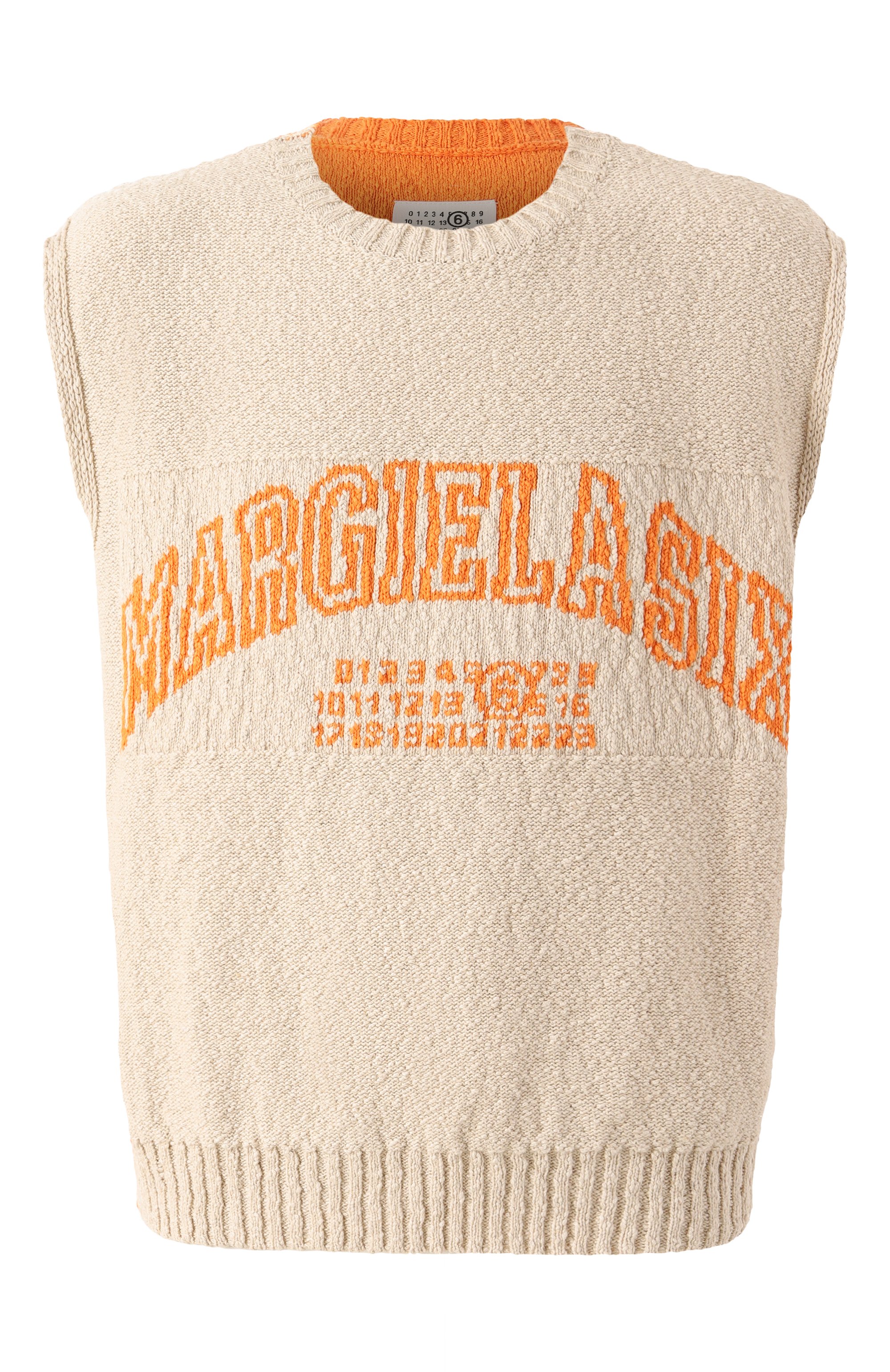 Жилет из хлопка и льна MM6, арт. SH0FB0012/M13084, фото 1