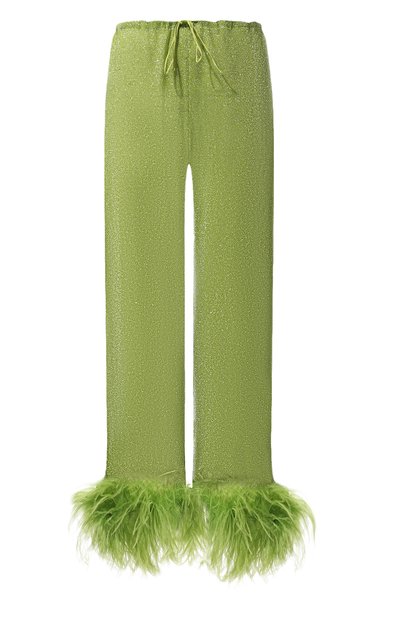 Женский брюки с отделкой перьями OSEREE, арт. LPF235