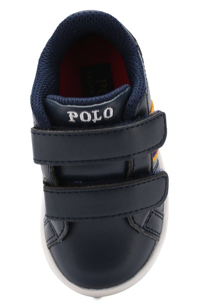 Кеды с застежками велькро POLO RALPH LAUREN, арт. RF101632/T0DDLER, фото 4