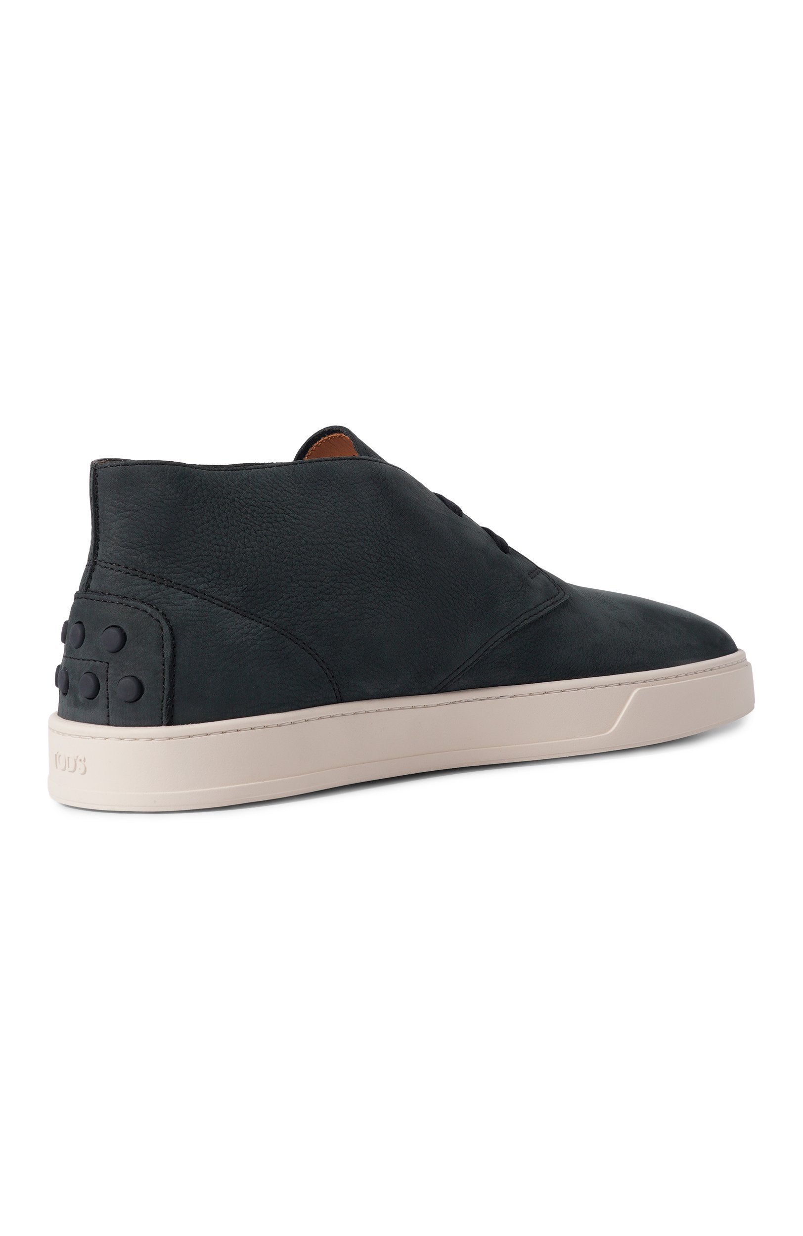 Кеды из нубука TOD’S темно-синего цвета по цене 77900 руб., арт. XXM04L00D80/6RN, фото 4 Кеды из нубука TOD’S, арт. XXM04L00D80/6RN, фото 4