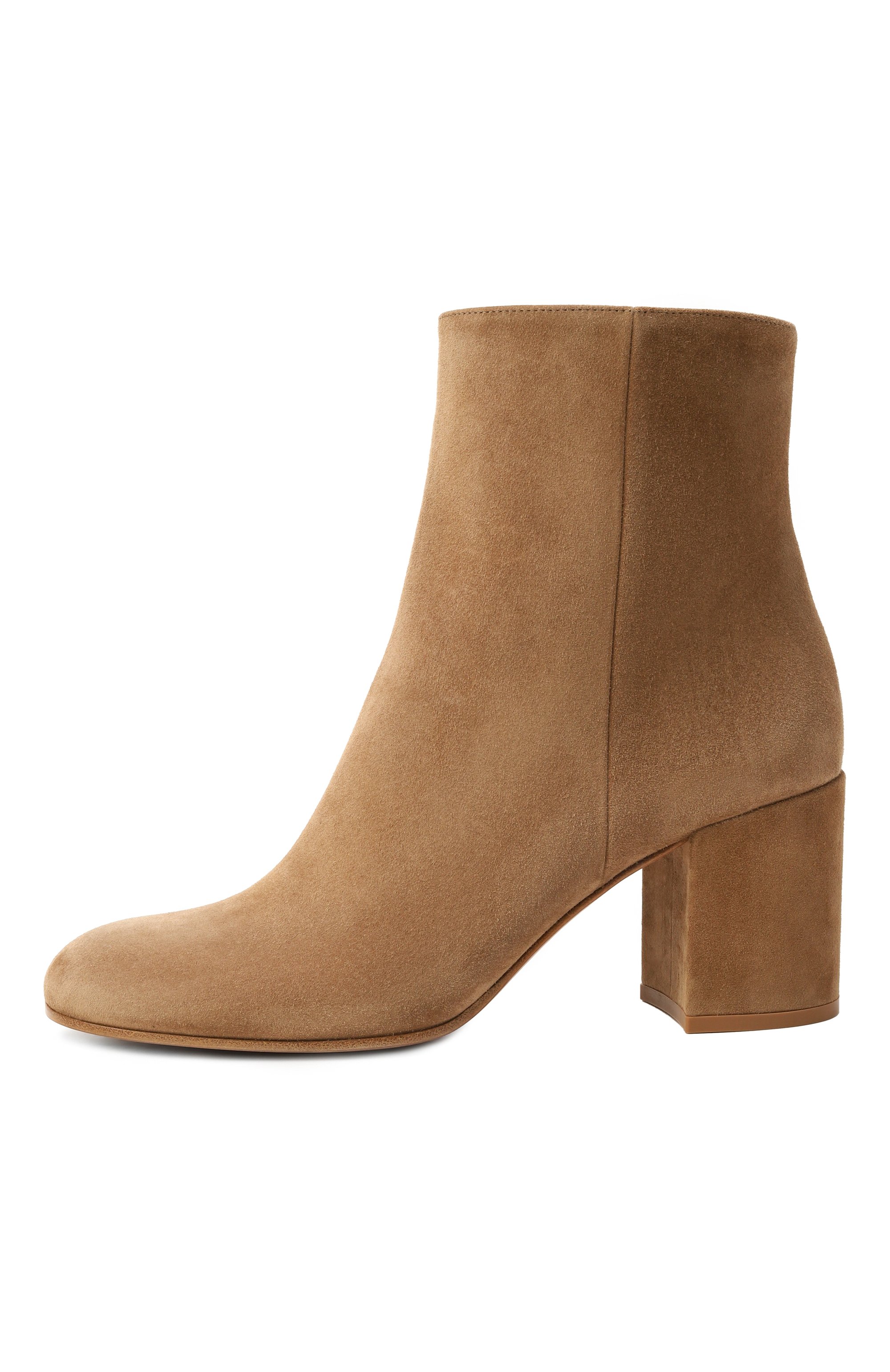 Замшевые ботильоны joelle 70 GIANVITO ROSSI, арт. G73065, фото 4