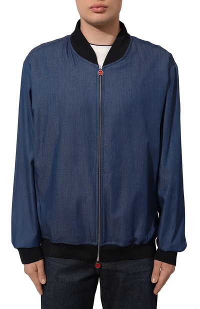 Хлопковый бомбер KITON, арт. UG0001H08857, фото 3