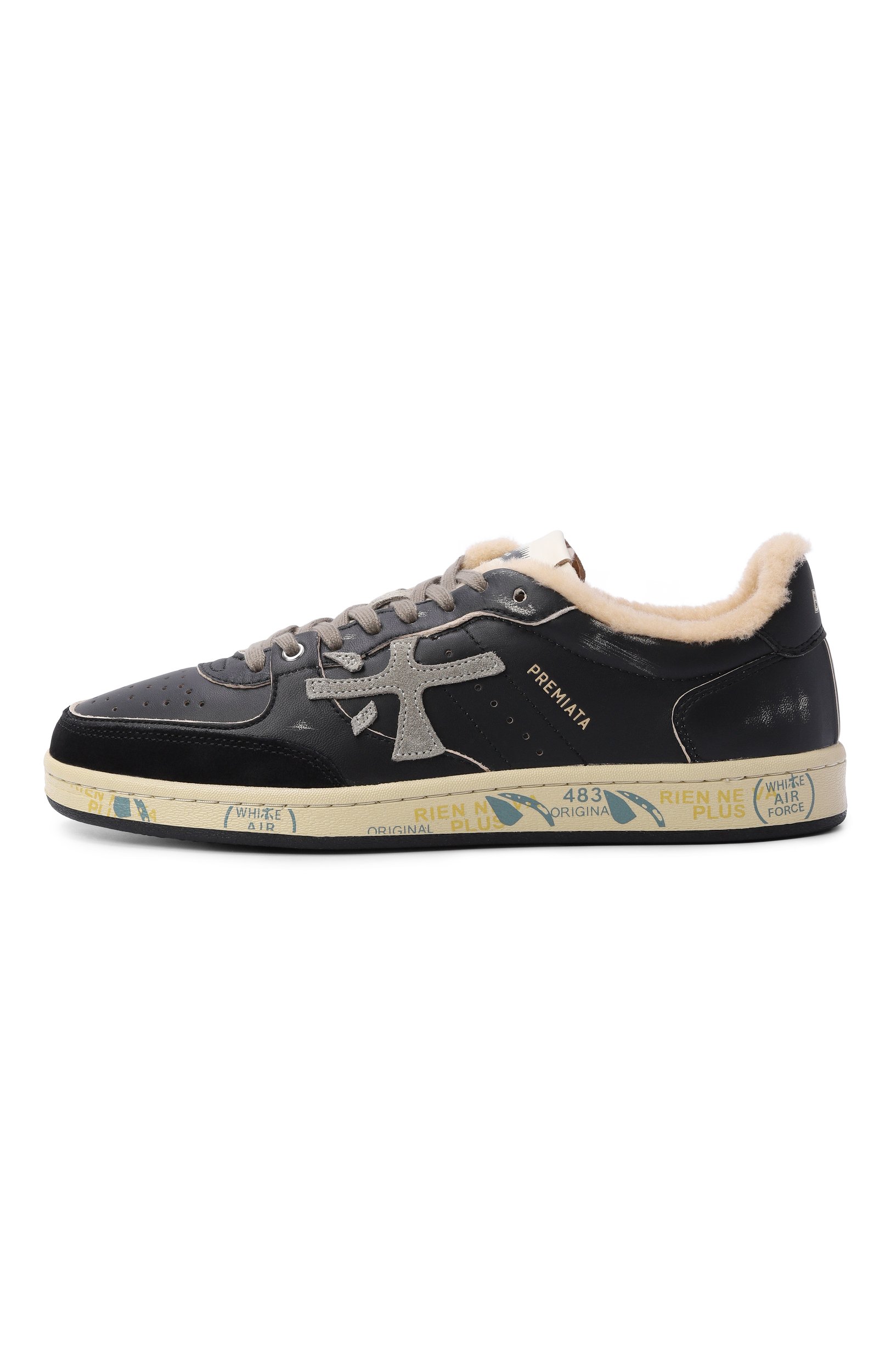 Кожаные кеды bskt clay PREMIATA, арт. BSKTCLAY/VAR 6909M, фото 3