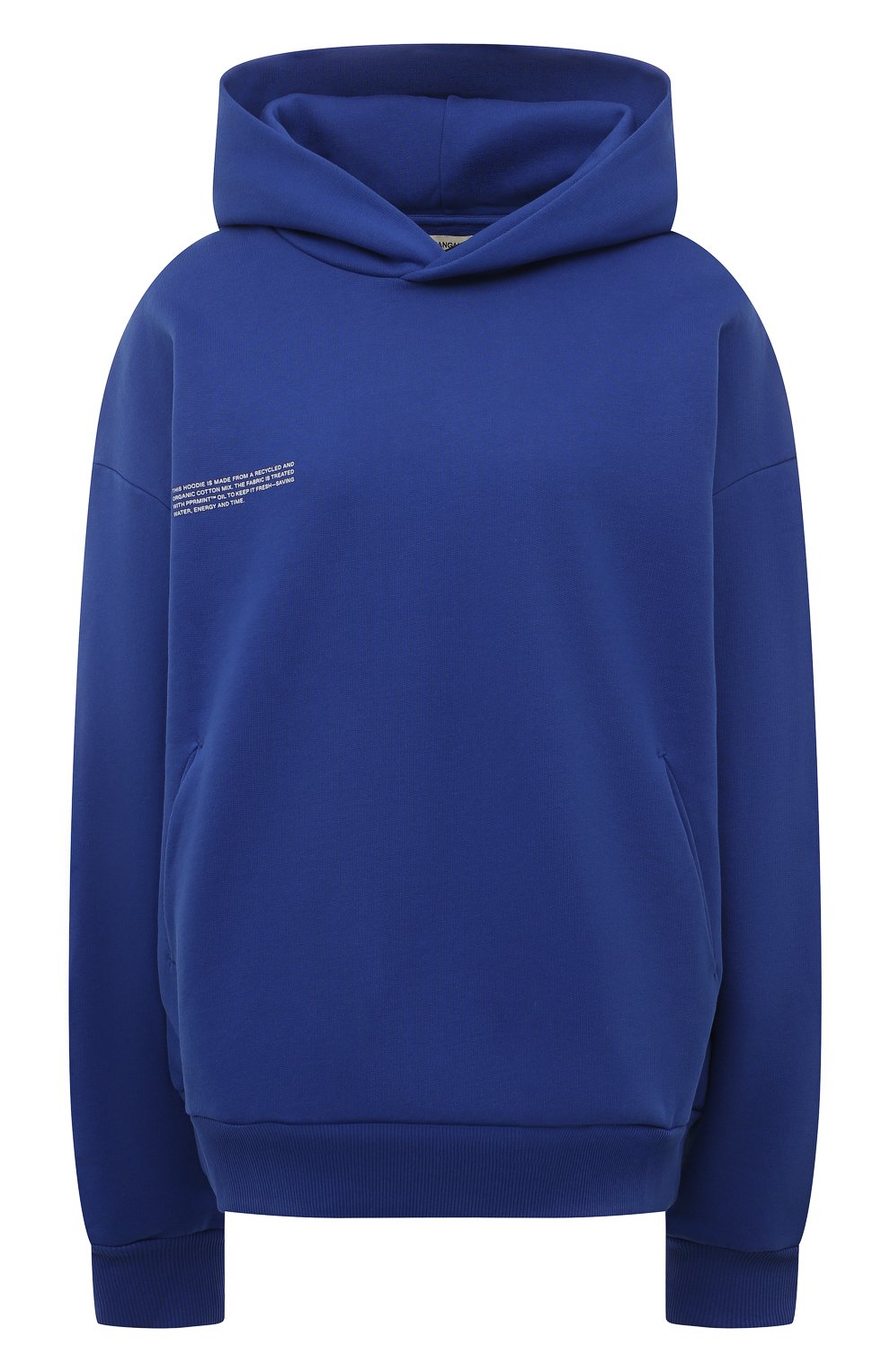 Хлопковое худи PANGAIA синего цвета по цене 16410 руб., арт. Island Hoodie, фото 1 Хлопковое худи PANGAIA, арт. Island Hoodie, фото 1