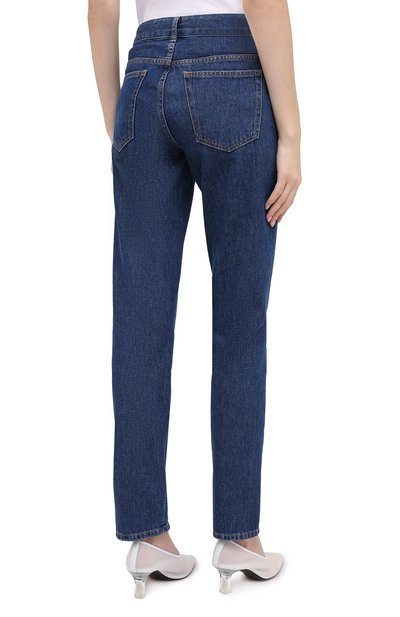 Джинсы MM6 синего цвета по цене 34600 руб., арт. S62LB0050/S30460, фото 4 Джинсы MM6, арт. S62LB0050/S30460, фото 4