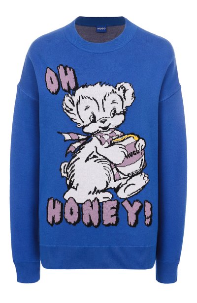 Хлопковый свитер HUGO BLUE, арт. 50543019, фото 1