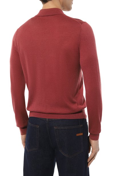 Поло из кашемира и шелка CORNELIANI, арт. 93M539-9325129, фото 4