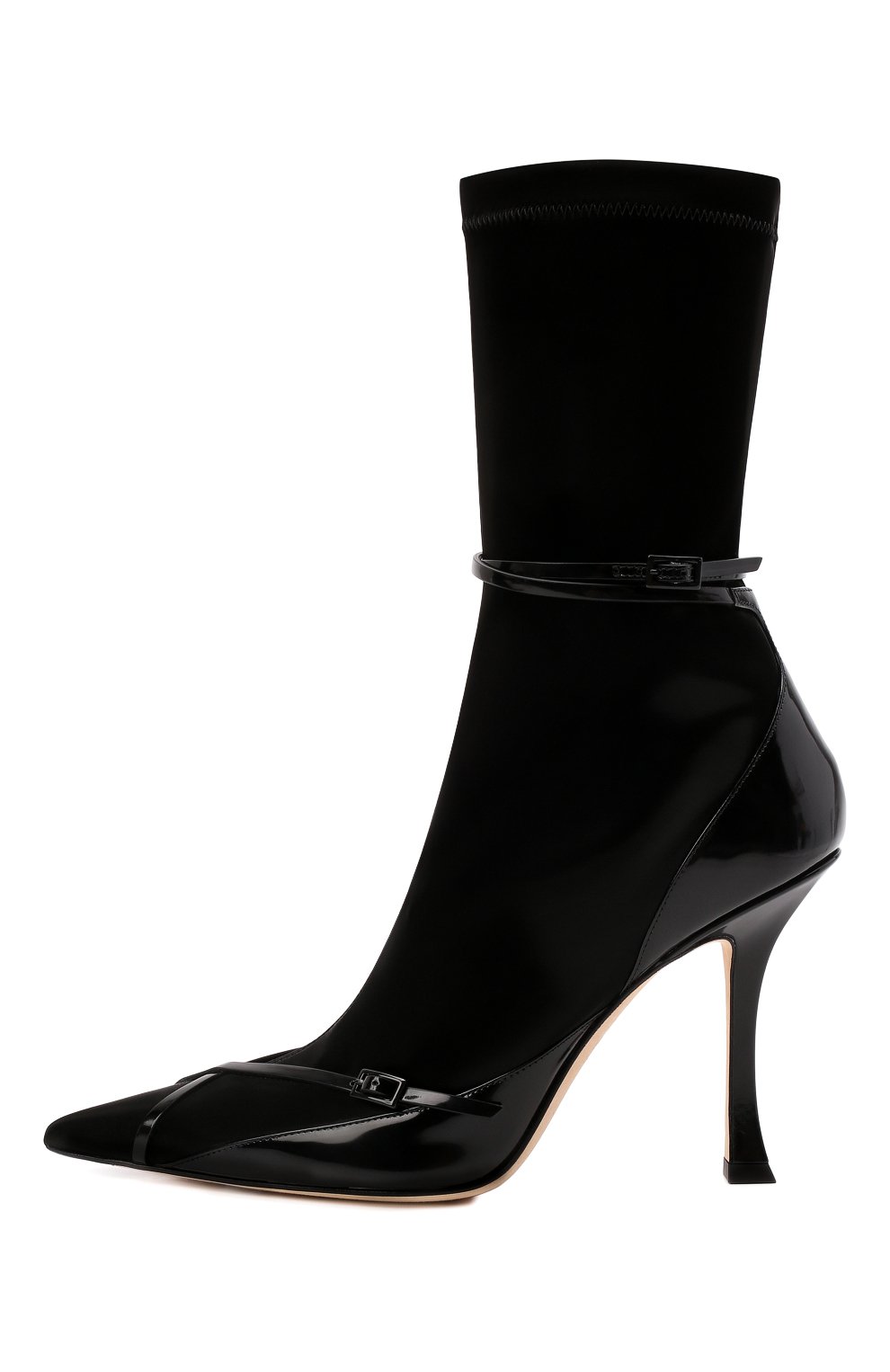 Комбинированные ботильоны strap jimmy choo / mugler JIMMY CHOO, арт. JCXM STRAP ANKL B00T/AI0, фото 4