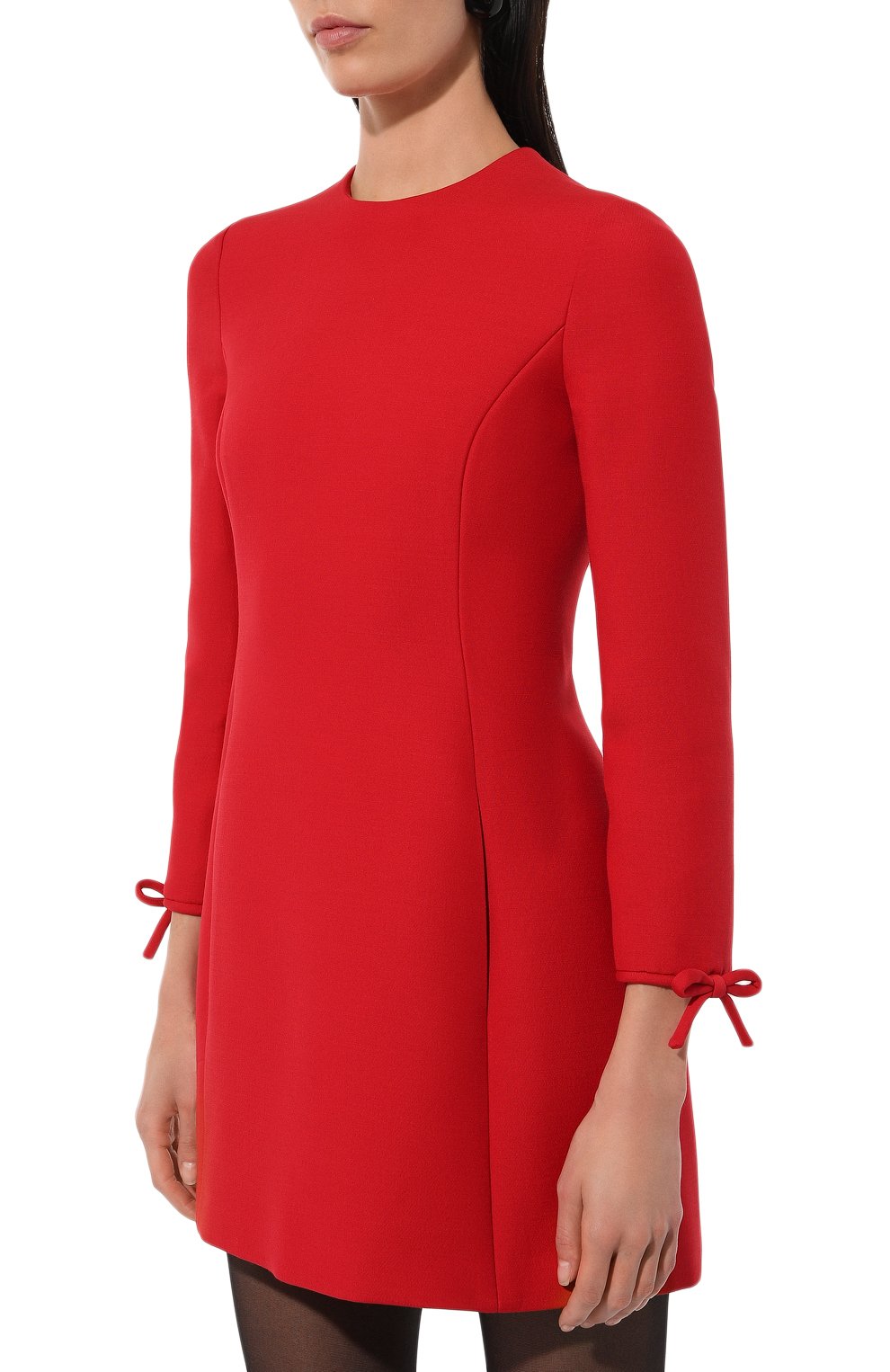 Платье из шерсти и шелка VALENTINO, арт. 5B3VA9S71CF, фото 3