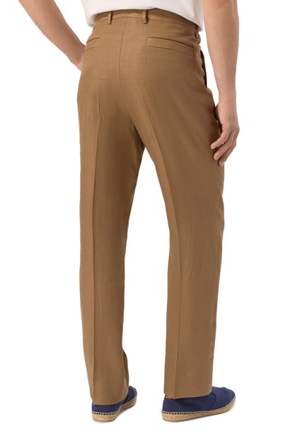 Льняные брюки CORNELIANI, арт. 254592-2514108, фото 4