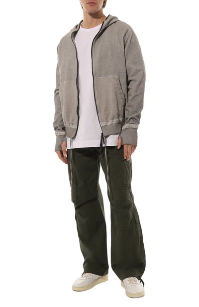 Хлопковая толстовка ISAAC SELLAM, арт. ZIPPYH00D BANDE/SP0NGE, фото 2