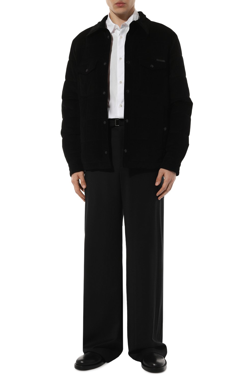 Шерстяные брюки ANN DEMEULEMEESTER, арт. 2402-M-TR01-FA515-099, фото 2