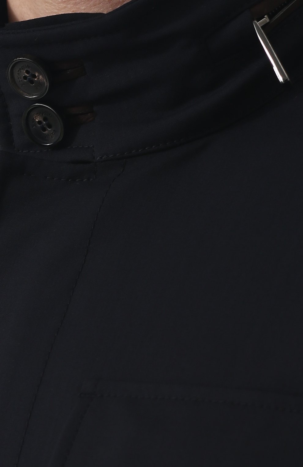 Шерстяной френч на молнии с воротником-стойкой ZEGNA, арт. UPT20/P01, фото 5