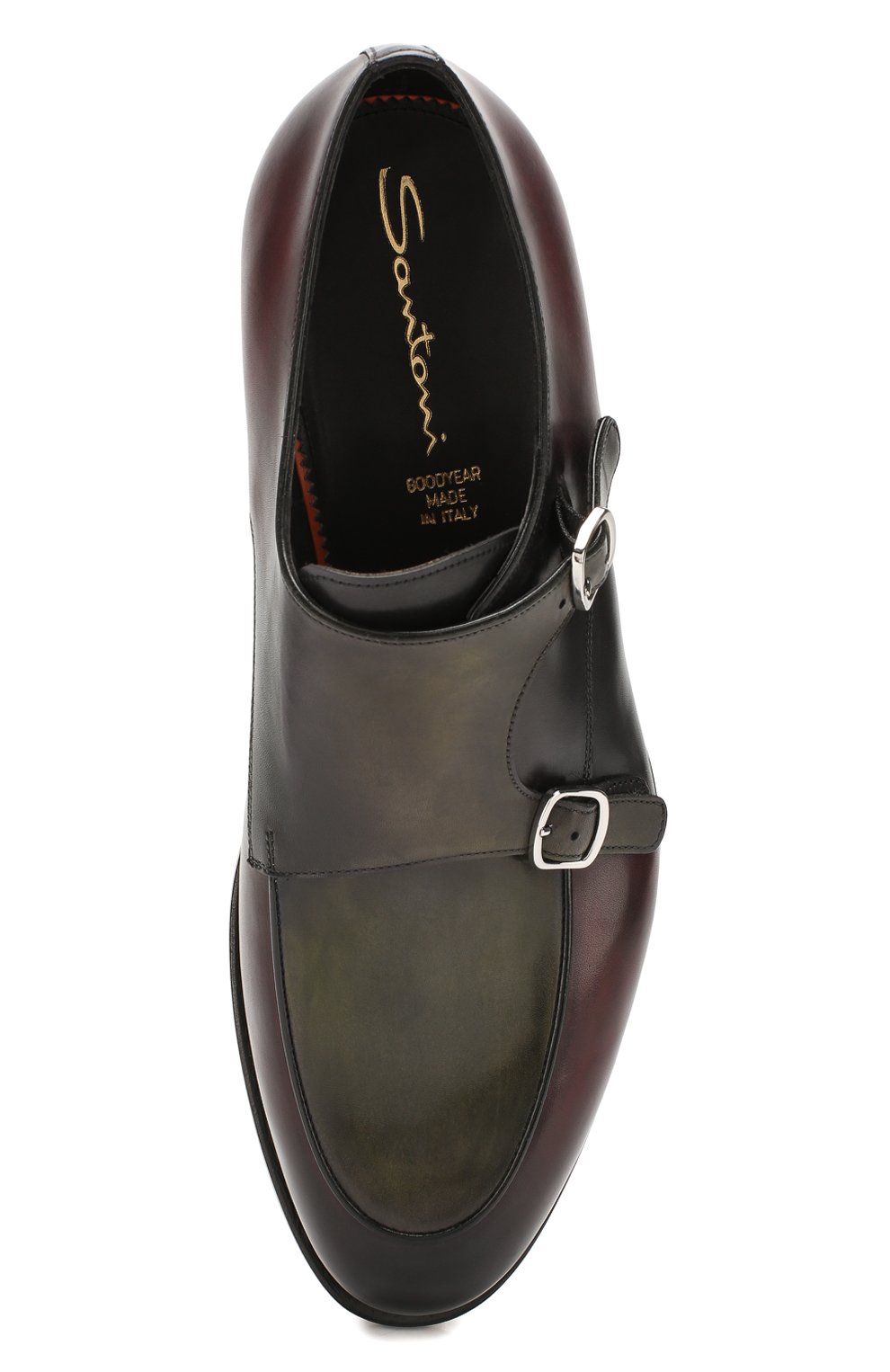 Кожаные монки SANTONI, арт. MCC016036MC3HNGCN70, фото 5