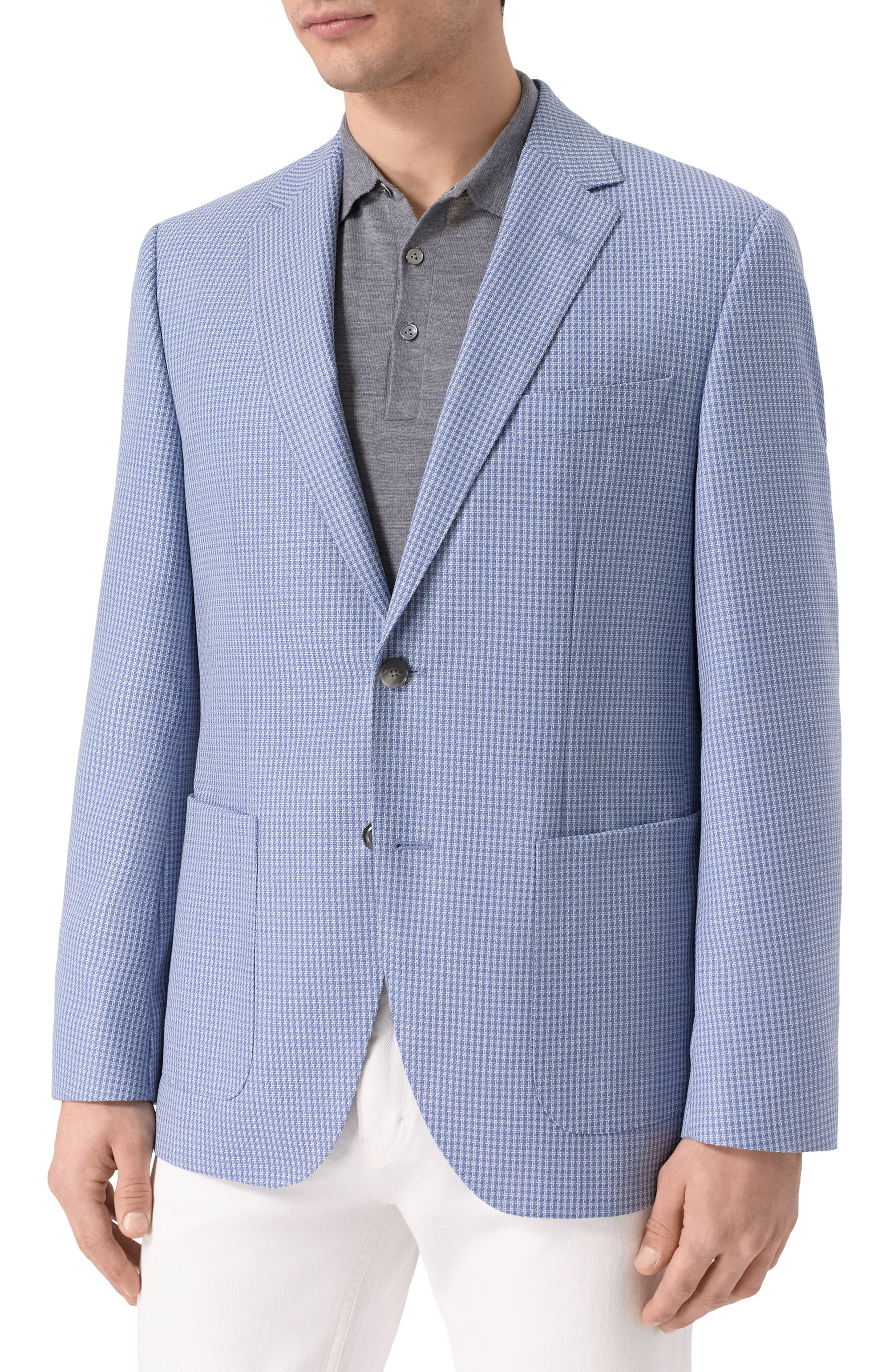 Шерстяной пиджак BOSS, арт. 50556839, фото 4