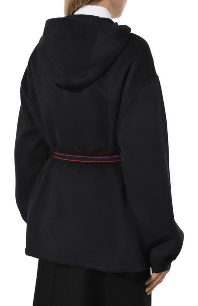 Шерстяная куртка PRADA черного цвета по цене 415000 руб., арт. P656MH-1CRU-F0G4F-201, фото 4 Шерстяная куртка PRADA, арт. P656MH-1CRU-F0G4F-201, фото 4