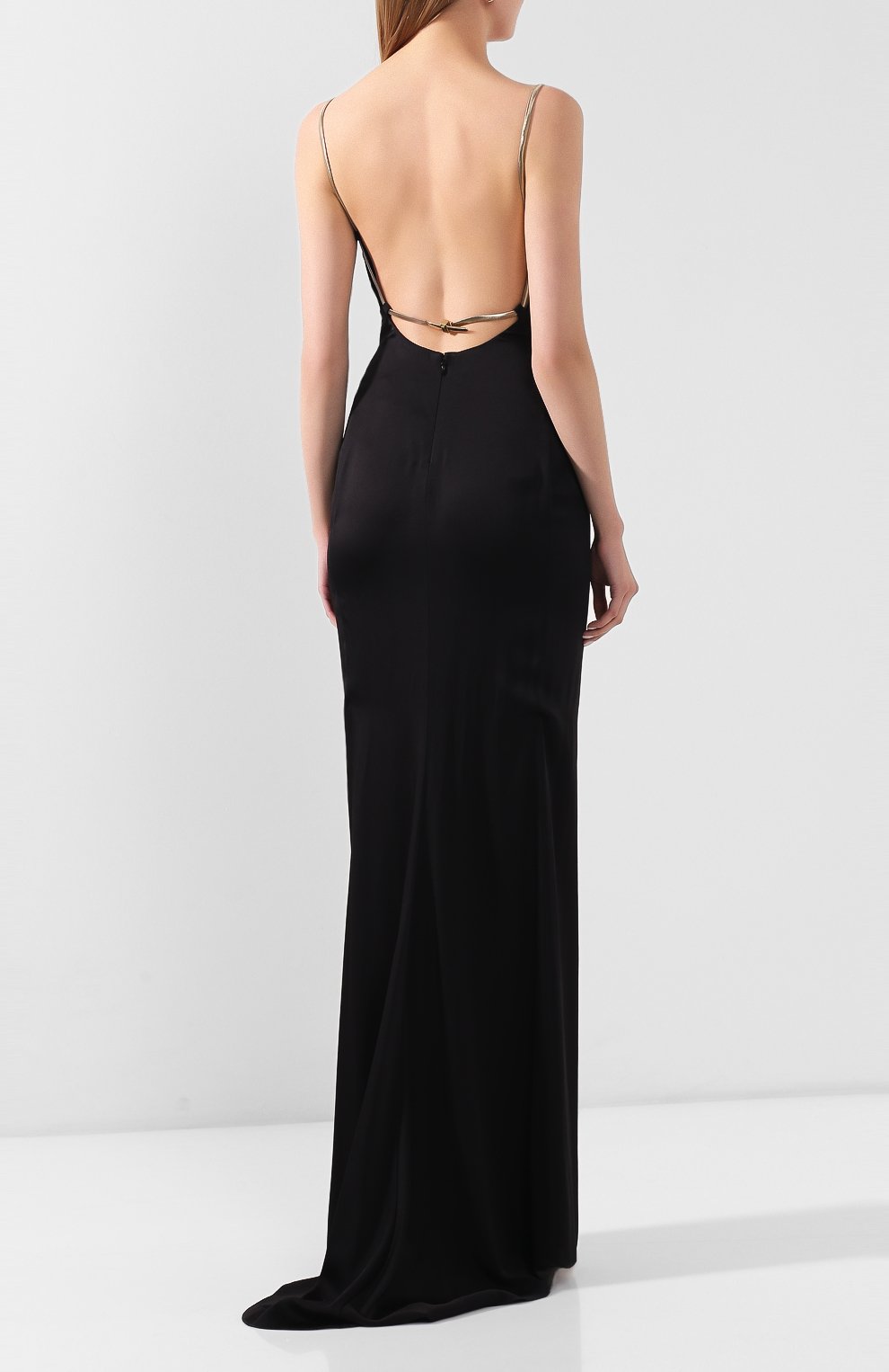 Платье-макси RALPH LAUREN черного цвета по цене 569000 руб., арт. 290809629, фото 4 Платье-макси RALPH LAUREN, арт. 290809629, фото 4