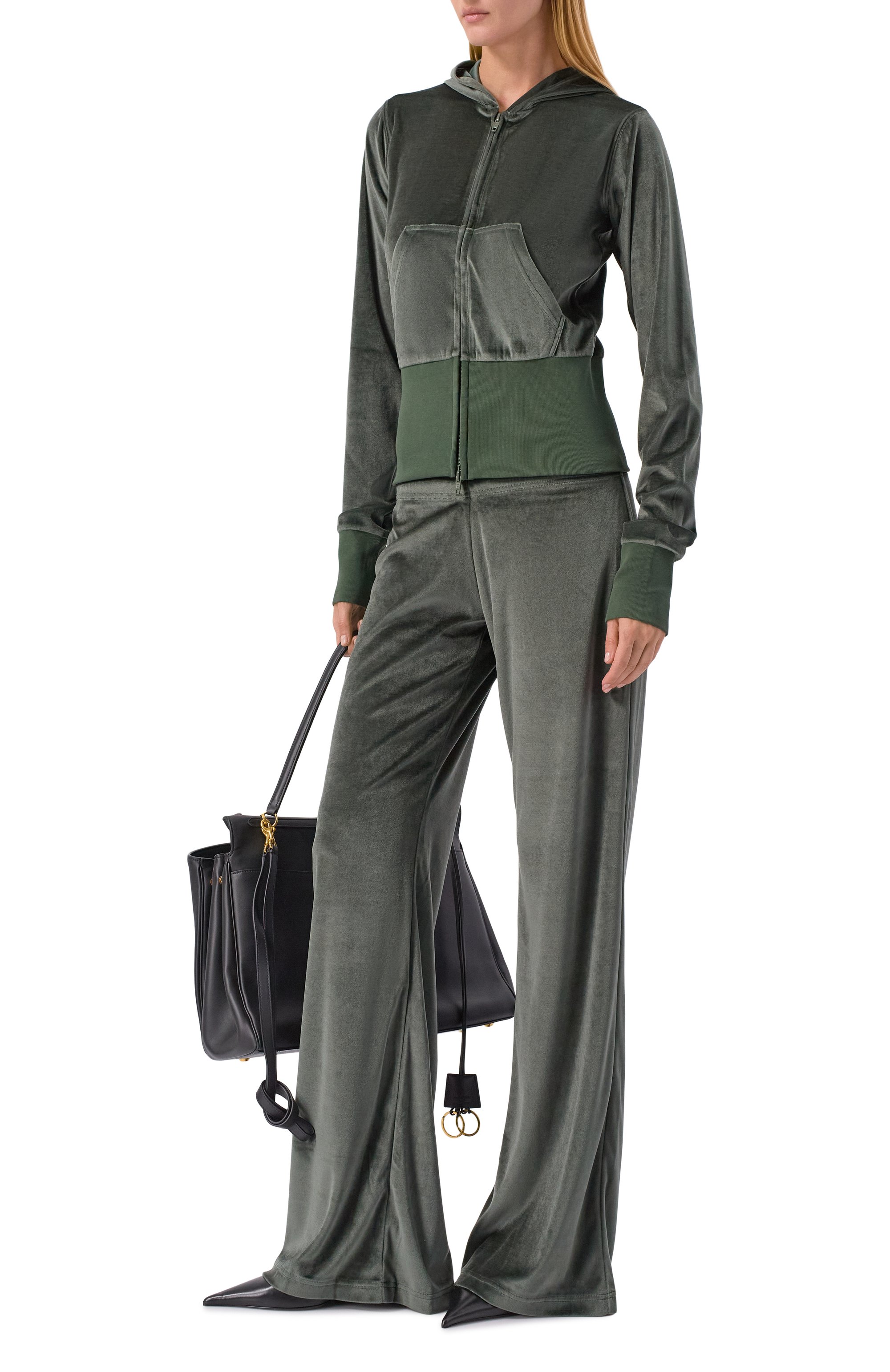 Бархатная толстовка BALENCIAGA, арт. 837646/TM026, фото 2