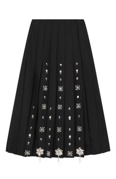 Плиссированная юбка PRADA, арт. P128SR-1X9N-F0002, фото 1