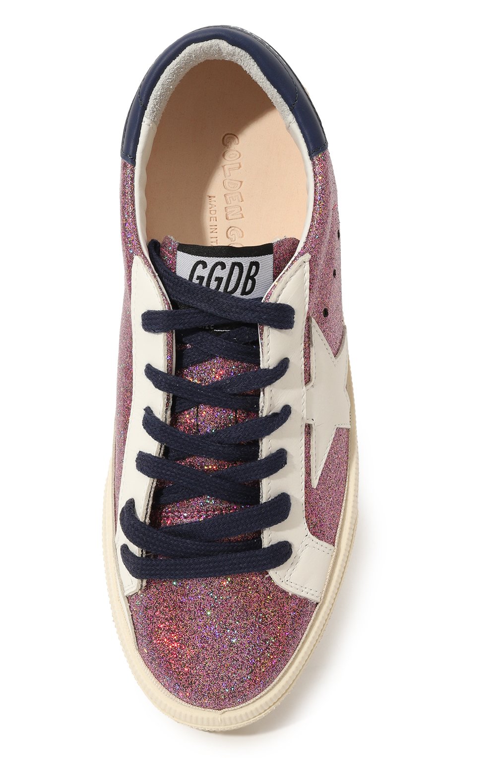 Кожаные кеды may GOLDEN GOOSE DELUXE BRAND, арт. GTF00112.F003300, фото 4