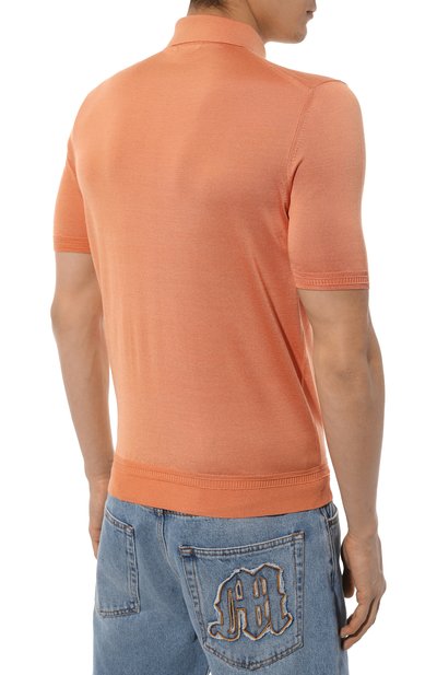 Шелковое поло STEFANO RICCI, арт. K616215P31/F24101, фото 4