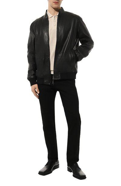Кожаный бомбер WINDSOR, арт. B0RELL03-L/1300157/56-66, фото 2