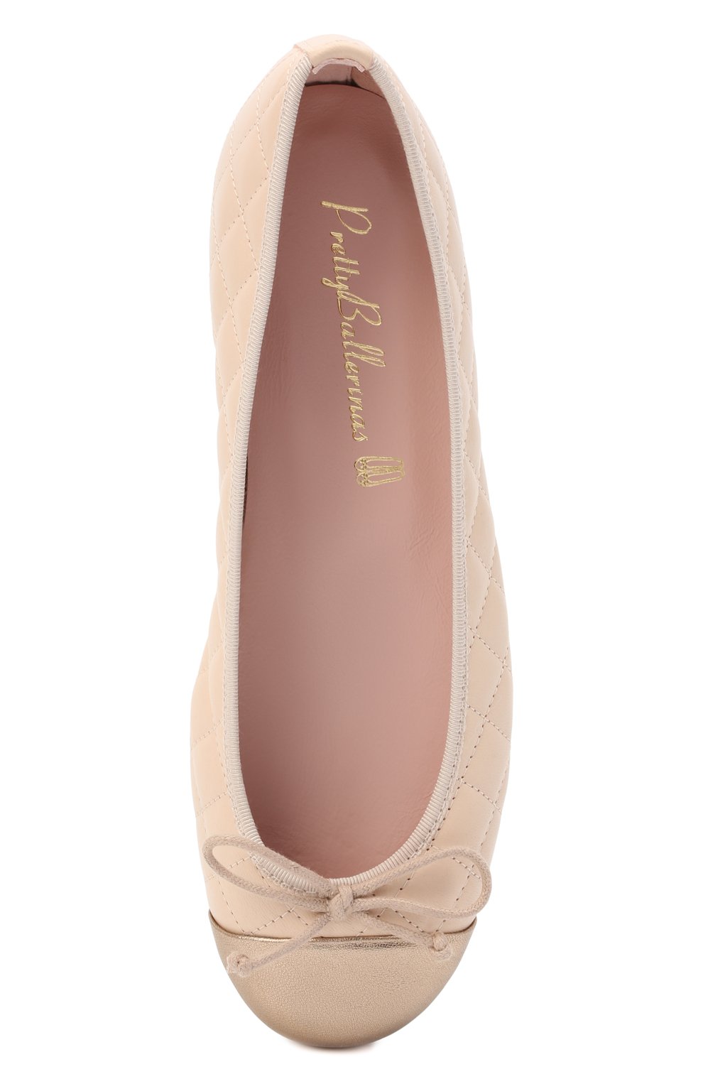 Кожаные балетки PRETTY BALLERINAS, арт. 48.804/AMI/C0T0N, фото 4