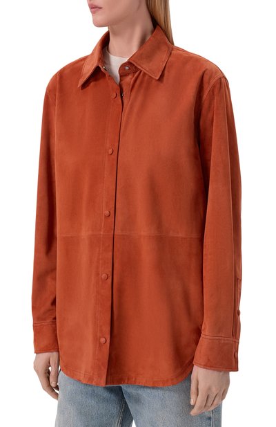 Замшевая рубашка MVST, арт. M26.2PW.L022/METIS SUEDE 0.4 MM, фото 3