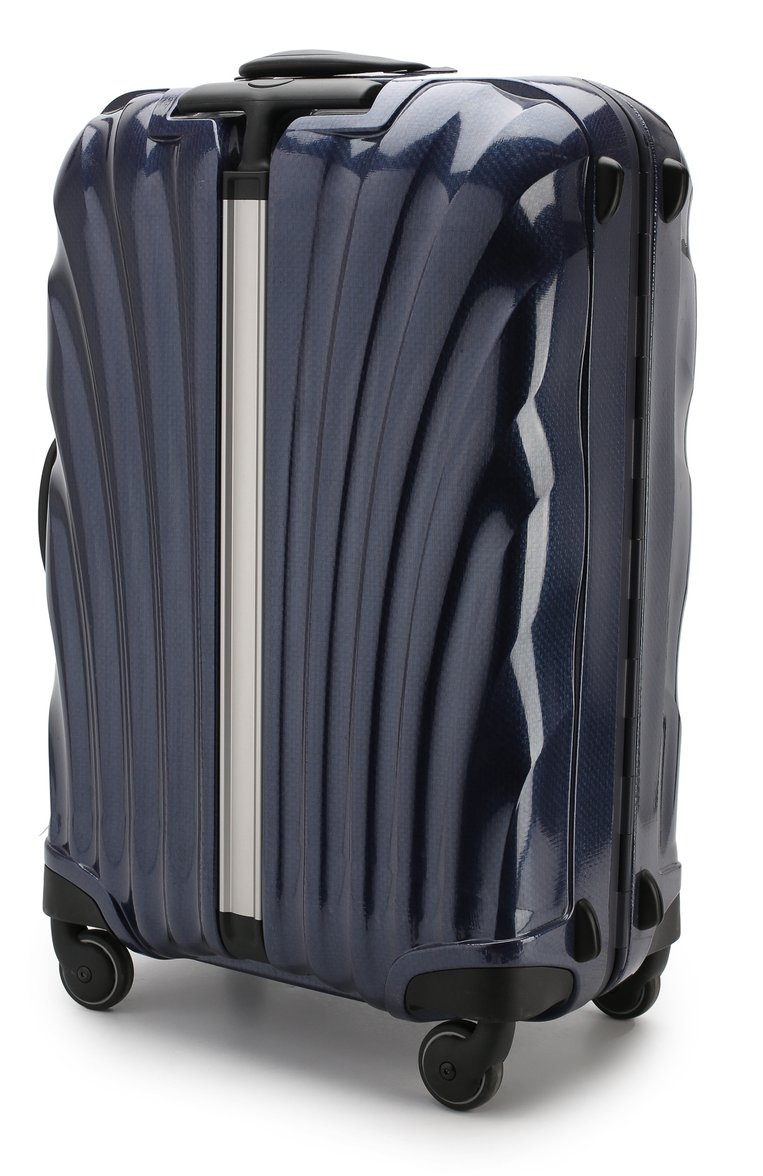 Женский дорожный чемодан lite-locked SAMSONITE синего цвета, арт. 01V-41001 | Фото 2 (Статус проверки: Проверена категория, Проверено; Размер: large; Материал: Пластик; Региональные ограничения белый список (Axapta Mercury): RU, Не проставлено; Материал сплава: Проверено; Драгоценные камни: Проставлено; Ограничения доставки: oversized)