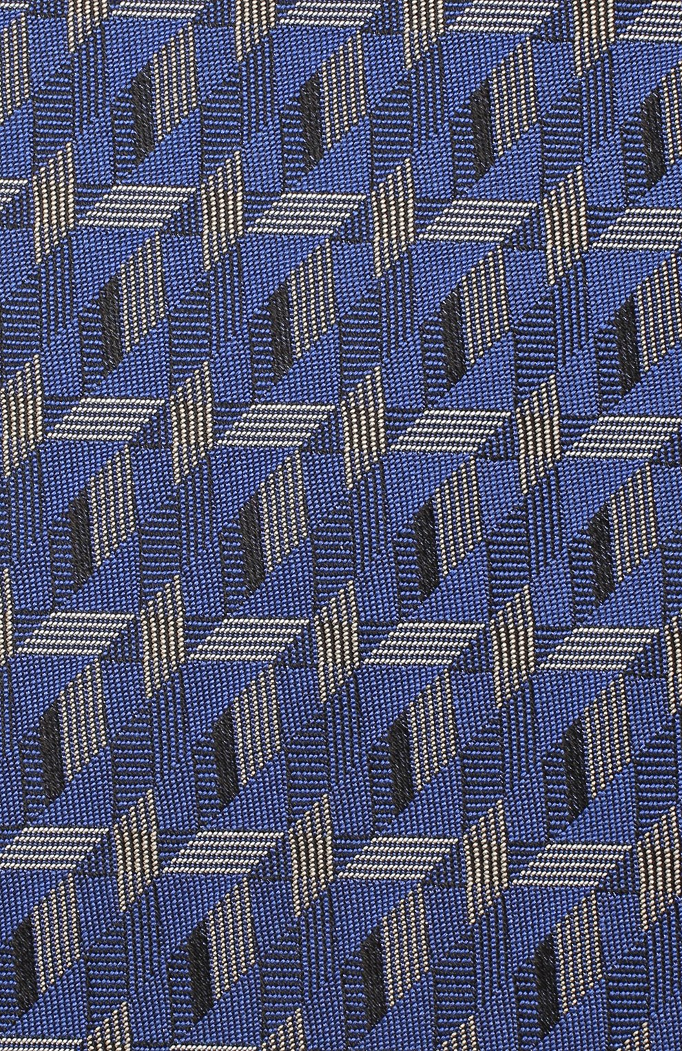 Шелковый галстук LANVIN синего цвета по цене 12600 руб., арт. 2565/TIE, фото 3 Шелковый галстук LANVIN, арт. 2565/TIE, фото 3