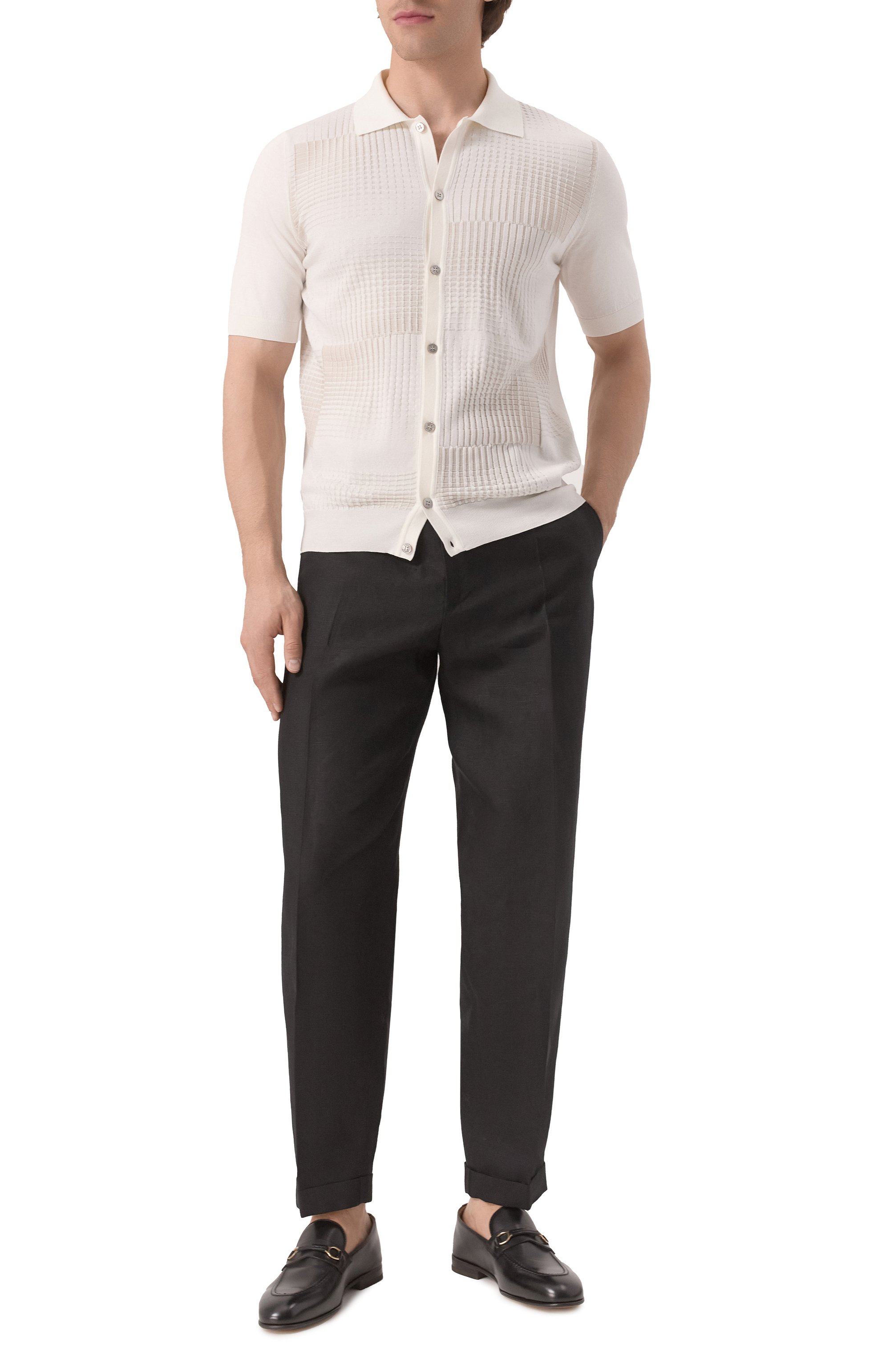 Рубашка из шелка и хлопка ZILLI, арт. KBBP02M0145VSQS00, фото 2