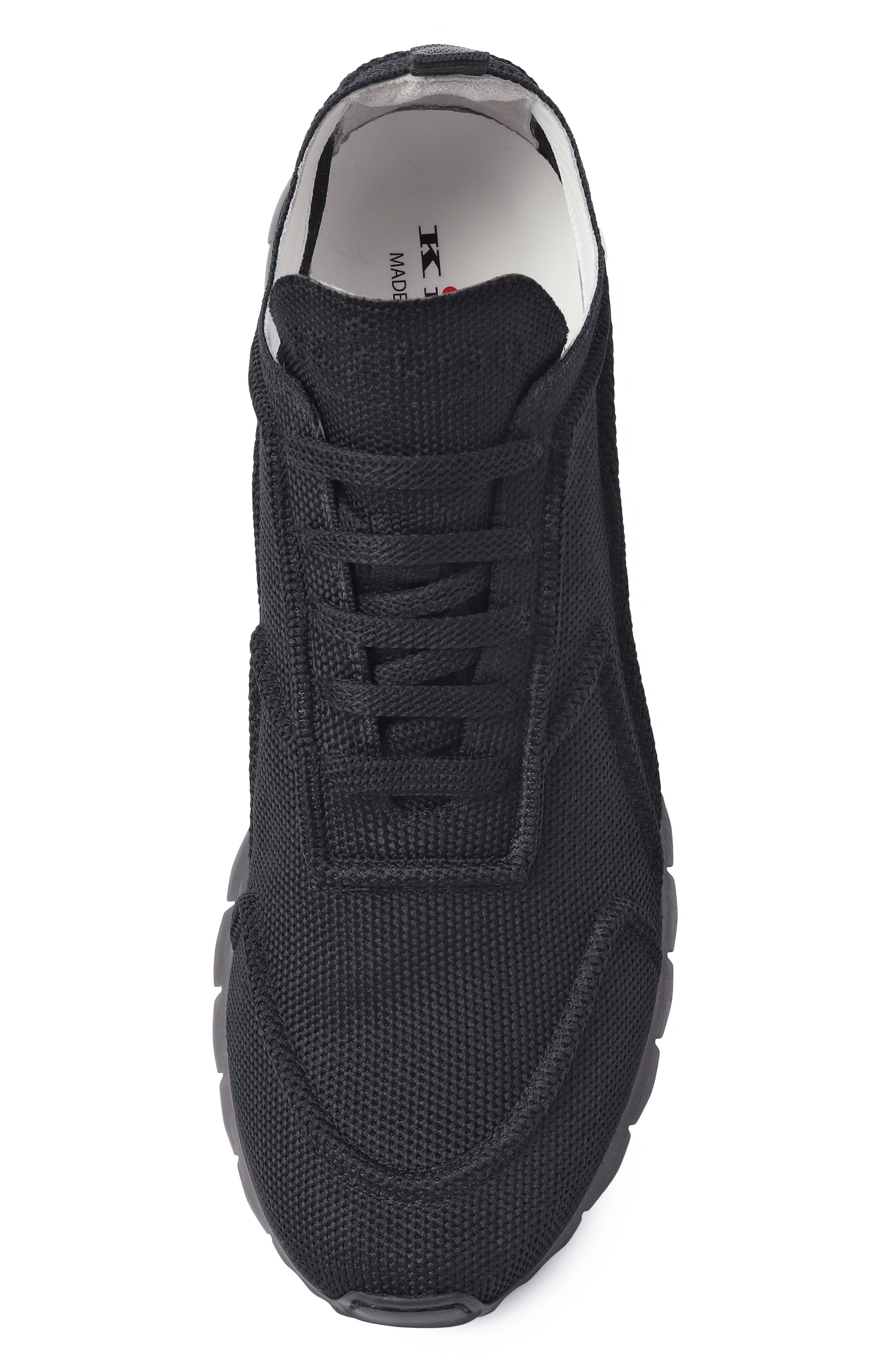 Текстильные кроссовки KITON, арт. USSA325N0106303, фото 6