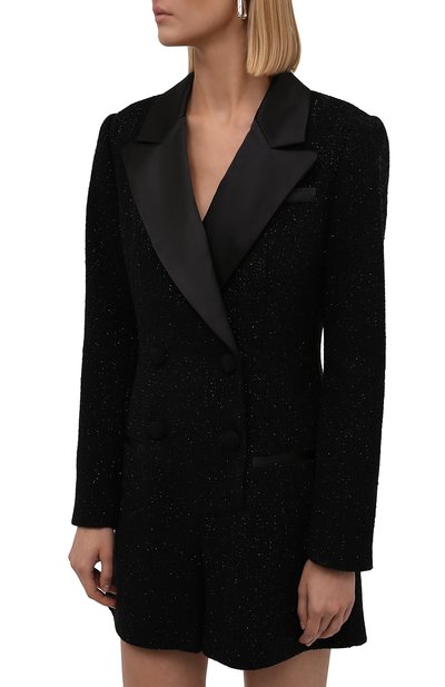 Комбинезон SELF-PORTRAIT черного цвета по цене 66550 руб., арт. AW21-061P, фото 3 Комбинезон SELF-PORTRAIT, арт. AW21-061P, фото 3