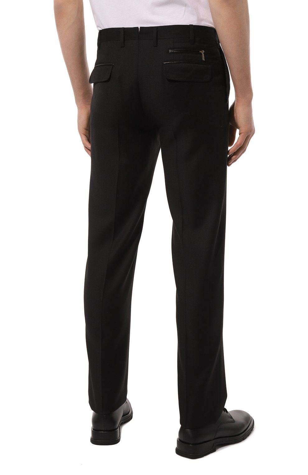 Шерстяные брюки ZILLI, арт. M0S-40-38N-B6406/0001, фото 4