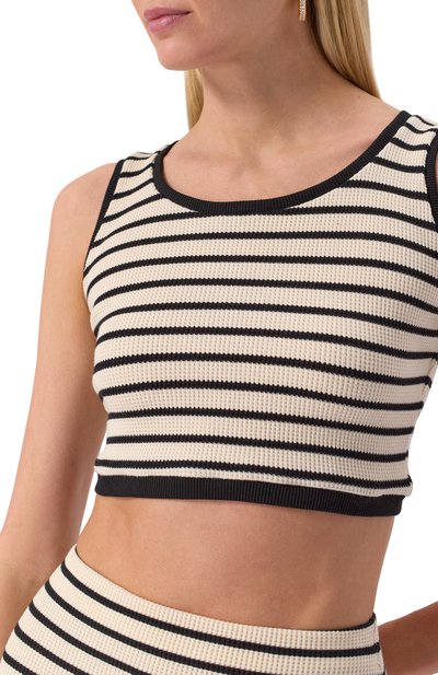 Хлопковый топ FORTE DEI MARMI COUTURE, арт. 25SF5203, фото 5