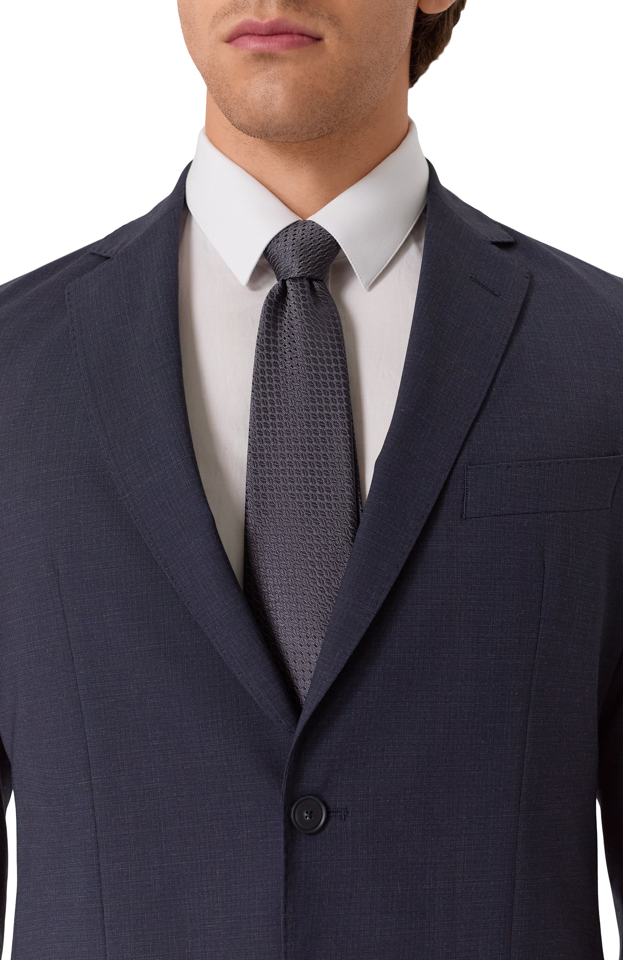 Шелковый галстук CANALI, арт. 18/HJ04331, фото 2