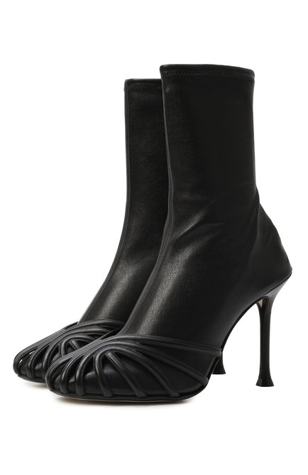 Женские кожаные ботильоны iman 95 ALEVI MILANO, арт. L26W7010.R.1044997/GLAM NAPPA STRETCH