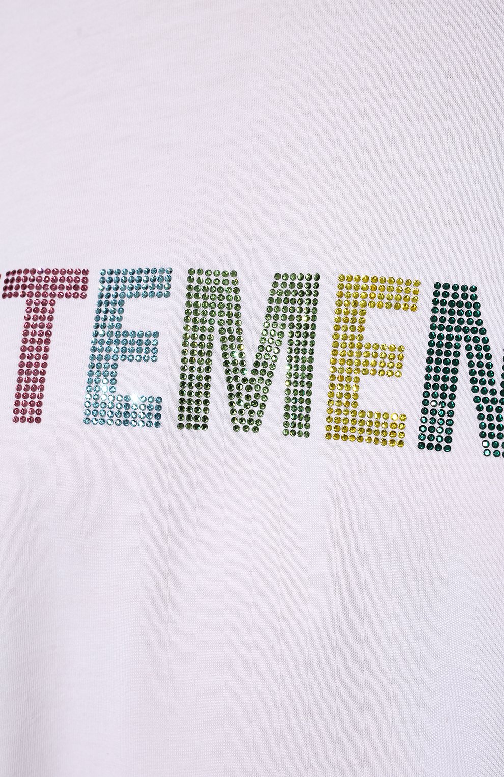 Хлопковая футболка VETEMENTS, арт. UE52TR510W 1611/W, фото 5