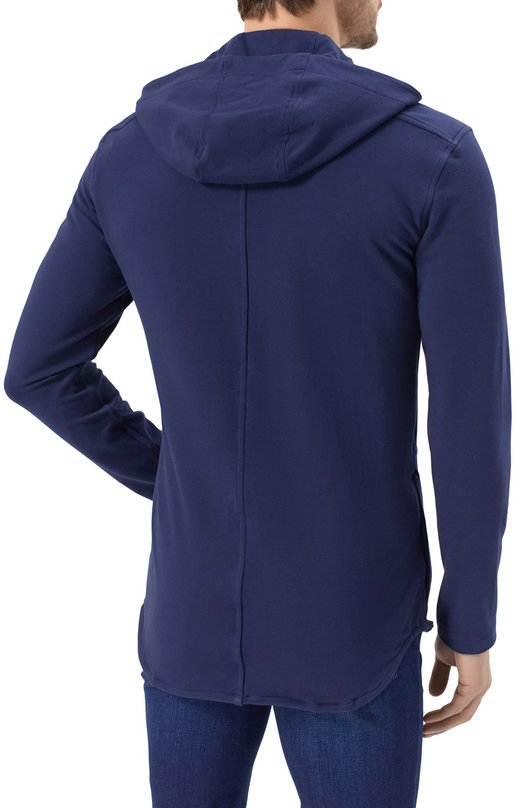 Хлопковая рубашка Kiton UMCPETEH0805210 Синий  UMCPETEH0805210 Фото 4