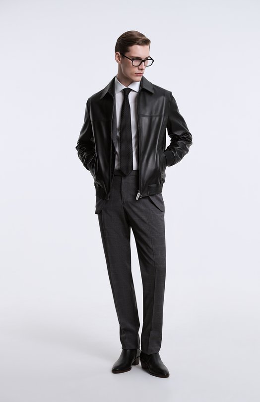 Хлопковая сорочка Corneliani 25P100-2511625 Белый  25P100-2511625 Фото 7